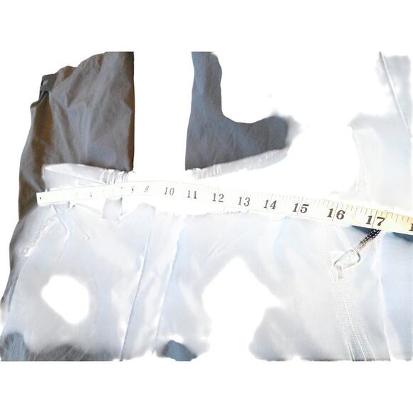 Slam Men’s Grey Nylon Snow Pants Size Medium Belted Inseam 30” Winter Ski Gear - Picture 7 of 11